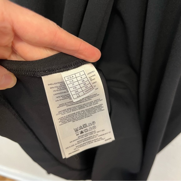 Brooks Brothers Black Dress Pleated 2 - Picture 10 of 11